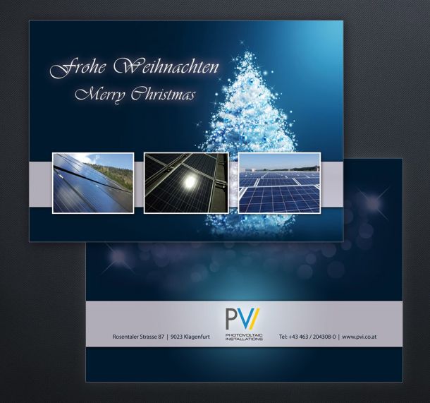 PVI Weihnachtskarte