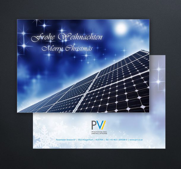 PVI Weihnachtskarte