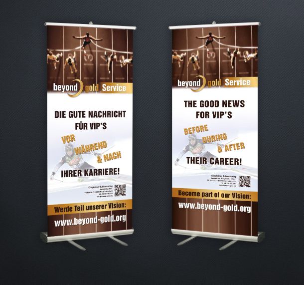 Rollup Banner Beyond Gold